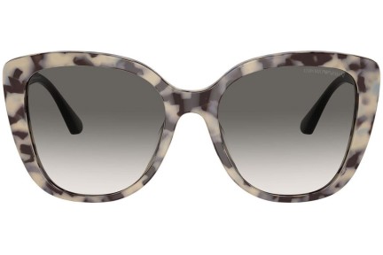 Okulary przeciwsłoneczne Emporio Armani EA4214U 605811 Kocie oczy Havana