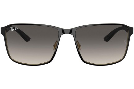 Okulary przeciwsłoneczne Ray-Ban RB3721 187/11 Kwadratowe Czarne