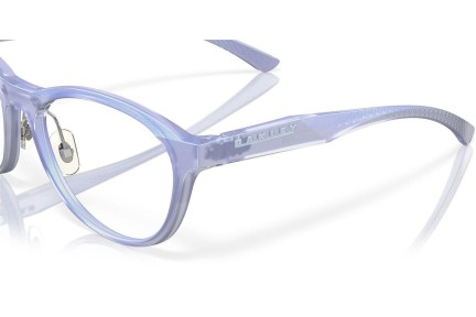 Okulary korekcyjne Oakley Draw Up OX8057 805706 Okrągłe Niebieskie