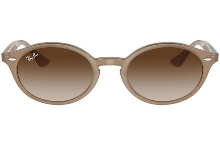 Okulary przeciwsłoneczne Ray-Ban RB4315 616613 Okrągłe Beżowe