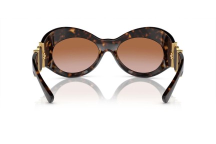 Okulary przeciwsłoneczne Versace VE4462 108/13 Nieregularny Havana