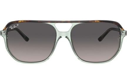 Okulary przeciwsłoneczne Ray-Ban RB2205 1376M3 Polarized Pilotki (Aviator) Zielone