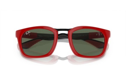 Okulary przeciwsłoneczne Ray-Ban RB8362M F66371 Kwadratowe Czerwone