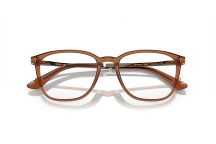 Okulary korekcyjne Giorgio Armani AR7250 6046 Kwadratowe Brązowe