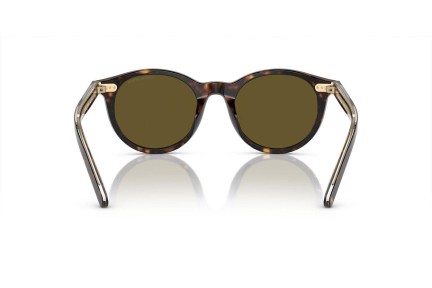 Okulary przeciwsłoneczne Giorgio Armani AR8199U 587973 Okrągłe Havana