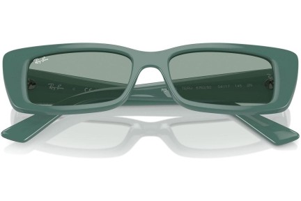 Okulary przeciwsłoneczne Ray-Ban RB4425 676282 Prostokątne Zielone