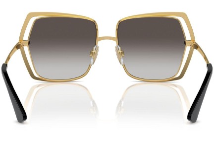 Okulary przeciwsłoneczne Dolce & Gabbana DG2306 02/8G Kocie oczy Złote