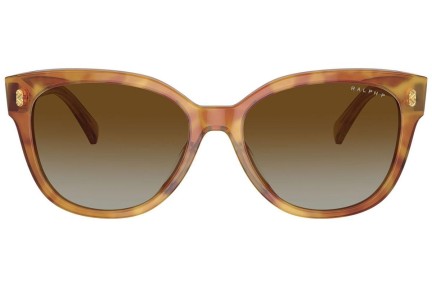 Okulary przeciwsłoneczne Ralph Lauren RA5305U 6060T5 Polarized Kocie oczy Pomarańczowe