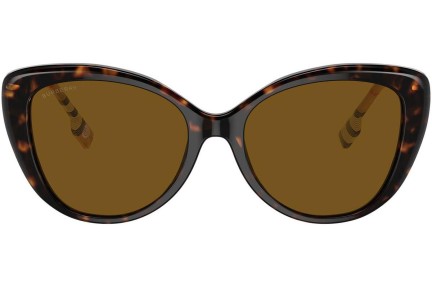 Okulary przeciwsłoneczne Burberry BE4407 385483 Polarized Kocie oczy Havana