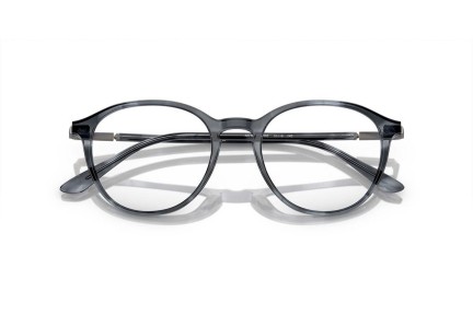 Okulary korekcyjne Giorgio Armani AR7237 5986 Okrągłe Niebieskie