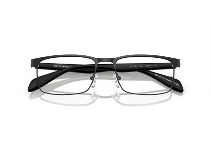 Okulary korekcyjne Emporio Armani EA1149 3001 Prostokątne Czarne