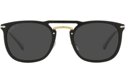 Okulary przeciwsłoneczne Persol PO3265S 95/48 Polarized Okrągłe Czarne