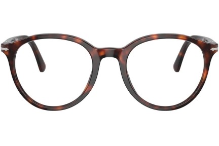 Okulary korekcyjne Persol PO3353V 24 Okrągłe Havana