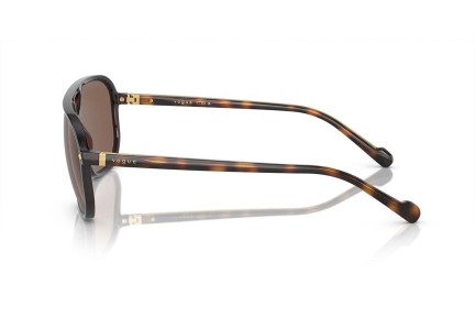 Okulary przeciwsłoneczne Vogue Eyewear VO5531S 311073 Pilotki (Aviator) Brązowe