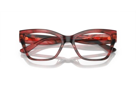 Okulary korekcyjne Vogue Eyewear VO5523 3089 Kocie oczy Czerwone