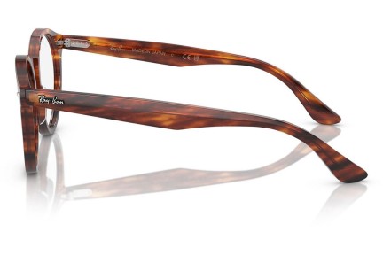 Okulary korekcyjne Ray-Ban Larry RX7680V 2144 Okrągłe Havana