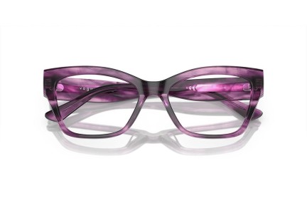 Okulary korekcyjne Vogue Eyewear VO5523 3090 Kocie oczy Fioletowe