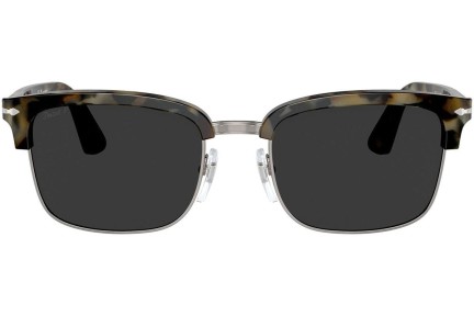 Okulary przeciwsłoneczne Persol PO3327S 107148 Polarized Prostokątne Brązowe