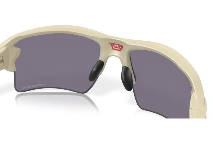 Okulary przeciwsłoneczne Oakley Flak 2.0 XL OO9188 9188J2 Prostokątne Brązowe