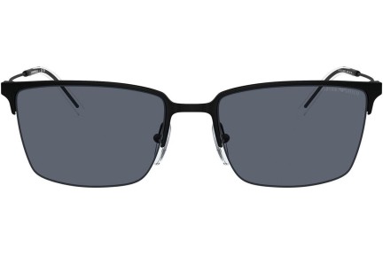 Okulary przeciwsłoneczne Emporio Armani EA2155 300187 Kwadratowe Czarne