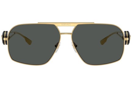 Okulary przeciwsłoneczne Versace VE2269 100287 Pilotki (Aviator) Złote