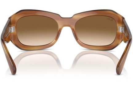 Okulary przeciwsłoneczne Ray-Ban RB2212 140351 Owalne Brązowe