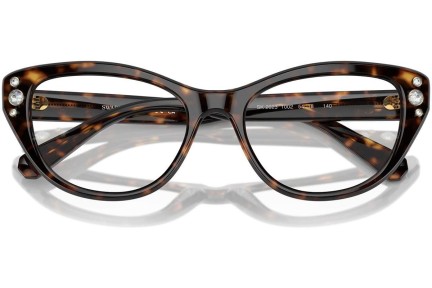 Okulary korekcyjne Swarovski SK2023 1002 Kocie oczy Havana