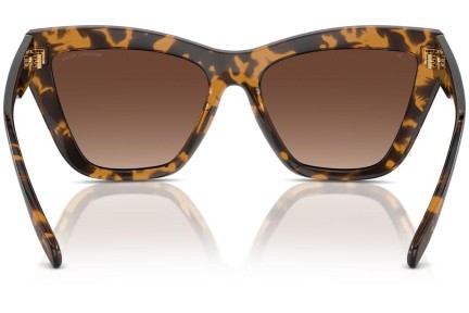 Okulary przeciwsłoneczne Michael Kors Dubai MK2211U 3006T5 Polarized Kocie oczy Havana