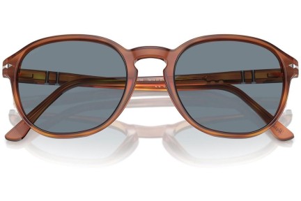 Okulary przeciwsłoneczne Persol PO3343S 96/56 Okrągłe Brązowe