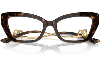 Okulary korekcyjne Dolce & Gabbana DG3391B 502 Kocie oczy Havana