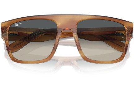 Okulary przeciwsłoneczne Ray-Ban Drifter RB0360S 140371 Kwadratowe Brązowe