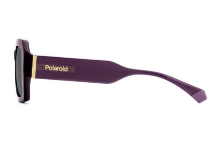 Okulary przeciwsłoneczne Polaroid PLD6223/S/X B3V/M9 Polarized Prostokątne Fioletowe