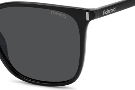 Okulary przeciwsłoneczne Polaroid PLD6226/S 807/M9 Polarized Prostokątne Czarne