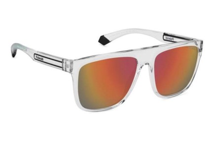 Okulary przeciwsłoneczne Polaroid PLD2162/S 900/OZ Polarized Flat Top Przezroczyste