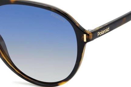 Okulary przeciwsłoneczne Polaroid PLD6225/S 086/Z7 Polarized Pilotki (Aviator) Havana