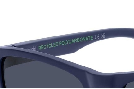 Okulary przeciwsłoneczne Polaroid PLD2161/S RCT/C3 Polarized Prostokątne Niebieskie