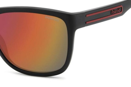 Okulary przeciwsłoneczne Polaroid PLD2161/S OIT/OZ Polarized Prostokątne Czarne