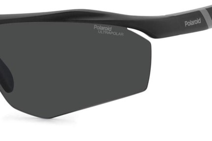 Okulary przeciwsłoneczne Polaroid PLD7055/S 003/E3 Polarized Prostokątne Czarne