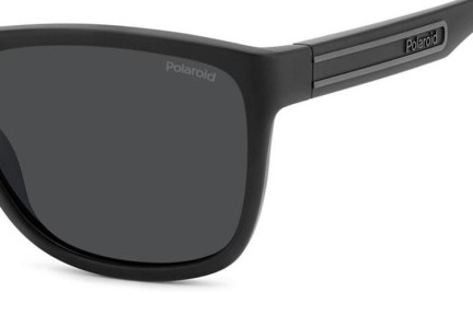 Okulary przeciwsłoneczne Polaroid PLD2161/S O6W/M9 Polarized Prostokątne Czarne