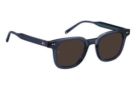 Okulary przeciwsłoneczne Tommy Hilfiger TH2126/S PJP/70 Prostokątne Niebieskie