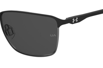 Okulary przeciwsłoneczne Under Armour UARETAINED/G RZZ/M9 Polarized Prostokątne Czarne