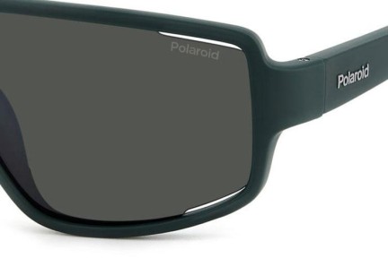 Okulary przeciwsłoneczne Polaroid PLD7054/S DLD/M9 Polarized Prostokątne Zielone