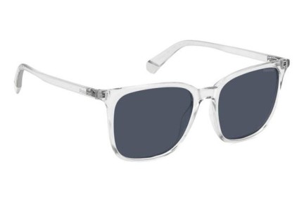 Okulary przeciwsłoneczne Polaroid PLD6226/S 900/C3 Polarized Prostokątne Przezroczyste