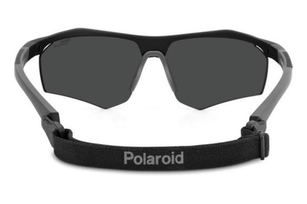 Okulary przeciwsłoneczne Polaroid PLD7055/S 003/E3 Polarized Prostokątne Czarne