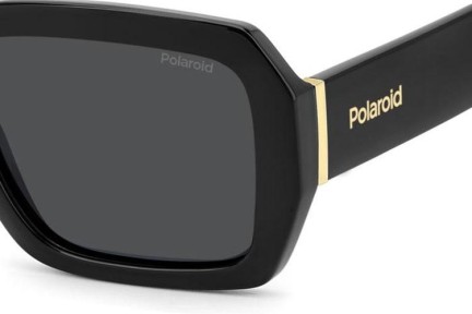 Okulary przeciwsłoneczne Polaroid PLD6223/S/X 807/M9 Polarized Prostokątne Czarne