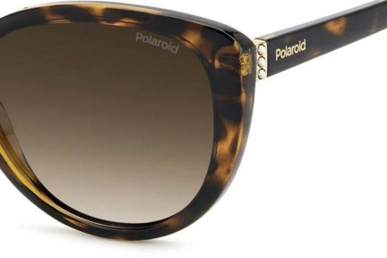 Okulary przeciwsłoneczne Polaroid PLD4176/S/X 086/LA Polarized Kocie oczy Havana