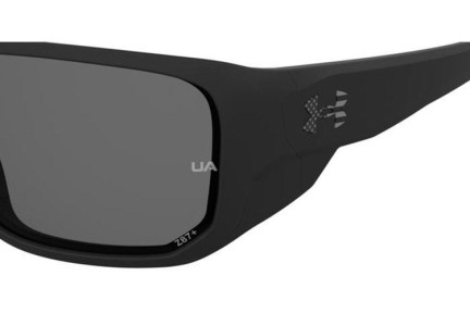 Okulary przeciwsłoneczne Under Armour UAATTACKMD 003/6C Prostokątne Czarne