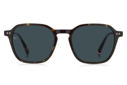 Okulary przeciwsłoneczne Tommy Hilfiger TH2132/S 086/KU Prostokątne Havana