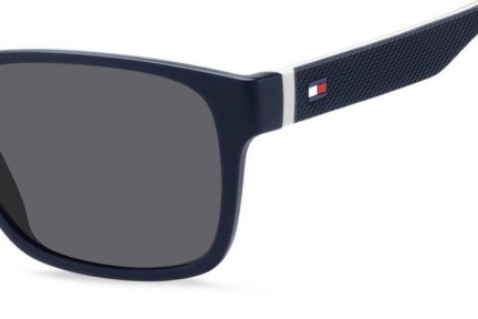 Okulary przeciwsłoneczne Tommy Hilfiger TH1718/S FLL/IR Kwadratowe Niebieskie