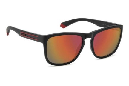 Okulary przeciwsłoneczne Polaroid PLD2161/S OIT/OZ Polarized Prostokątne Czarne